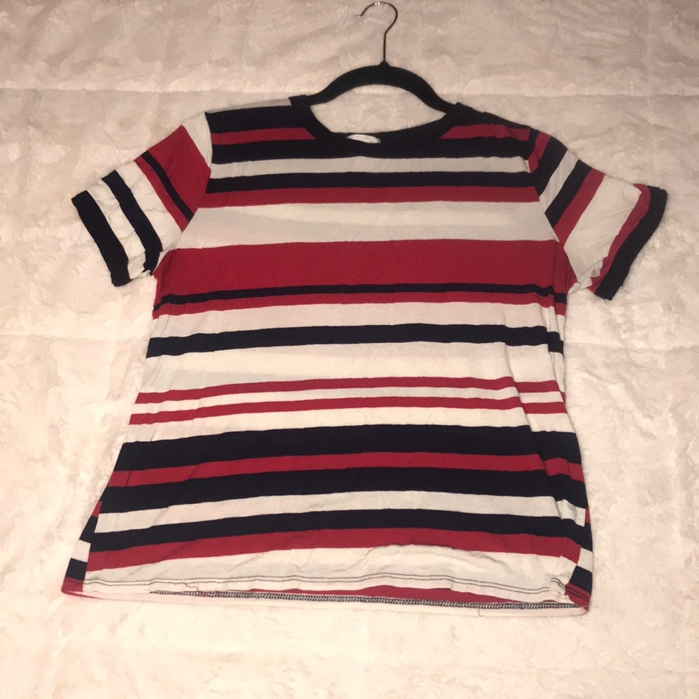 Soft stripped summer blouse.